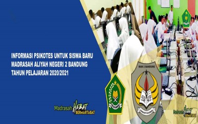 AGENDA KEGIATAN PSIKOTES UNTUK SISWA BARU TAHUN AKADEMIK 2020/2021